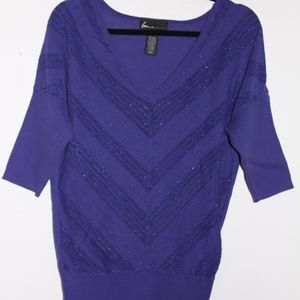 Lane Bryant Blue Top